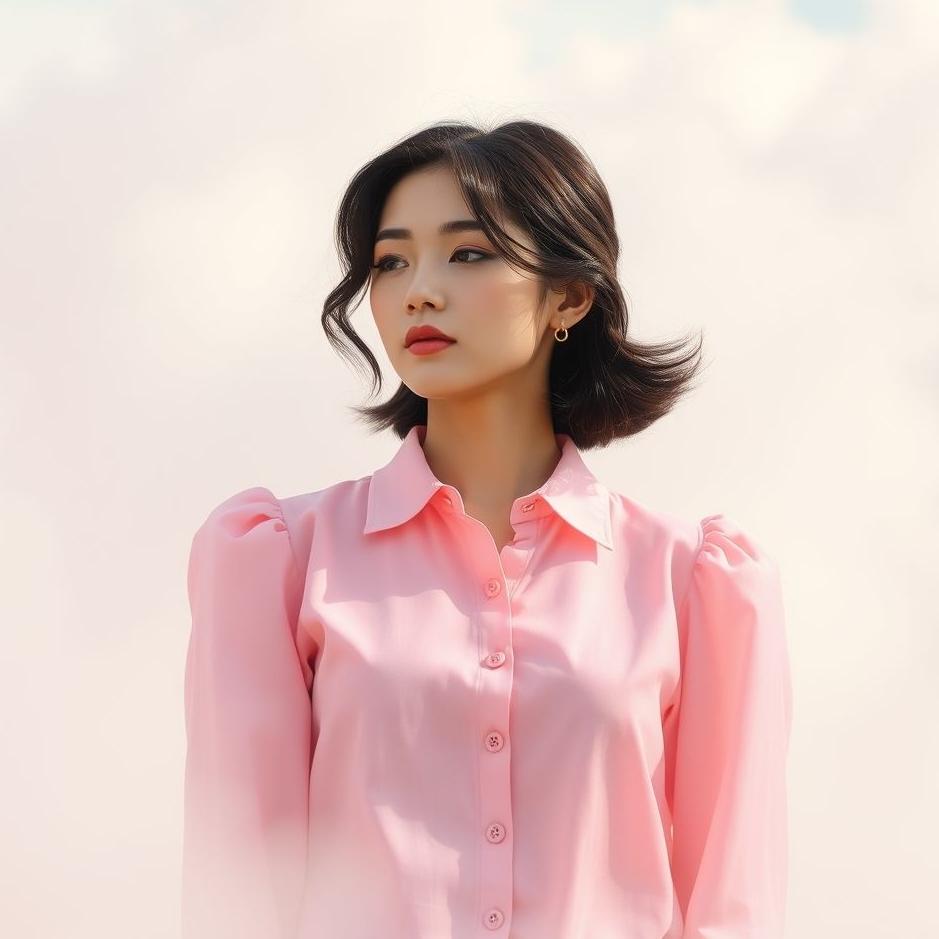 Dream : Wearing a pink blouse in a dream