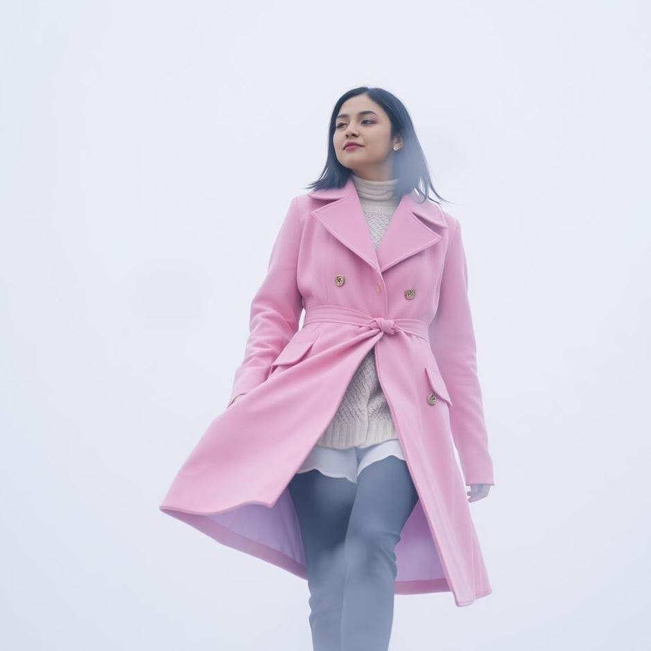Dream : Wearing a pink coat in a dream