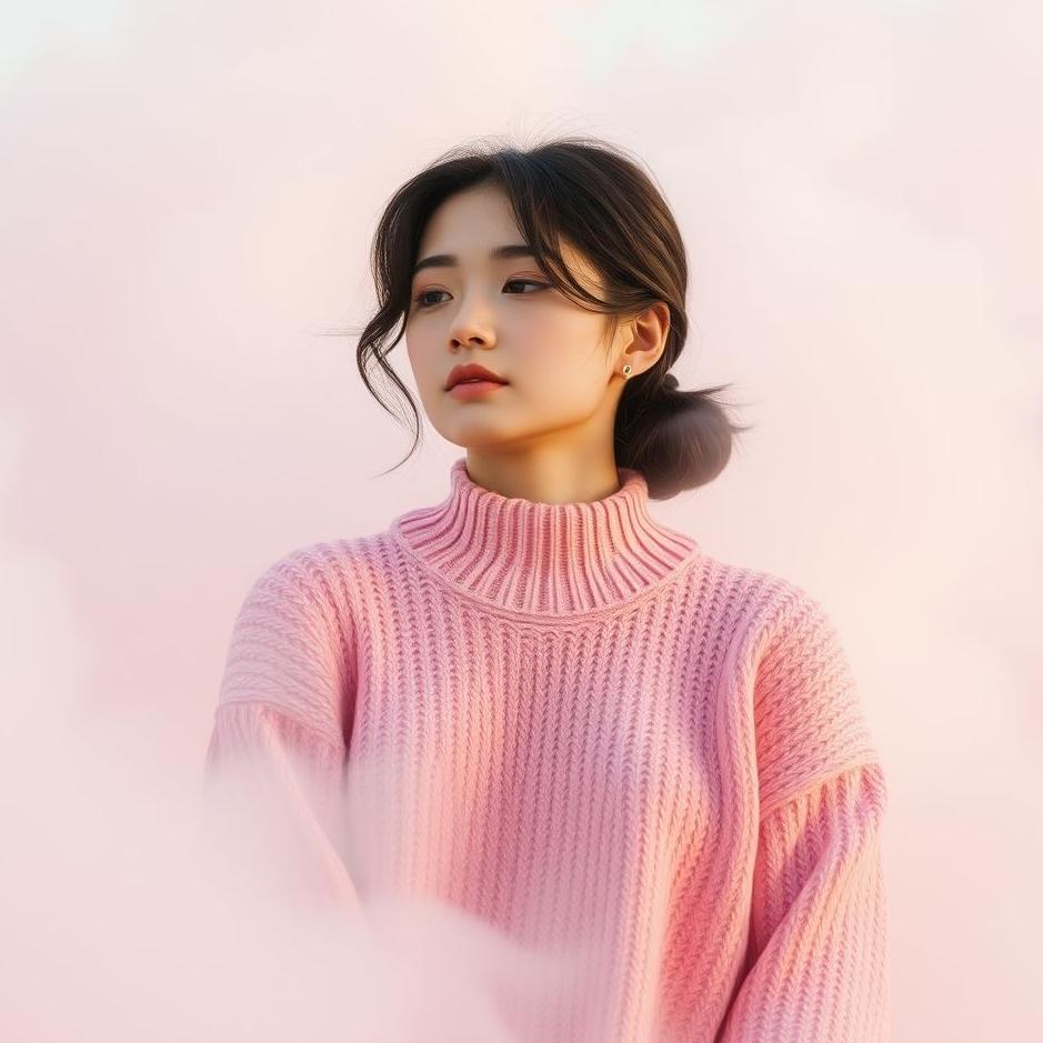 Dream : Wearing a pink sweater in a dream