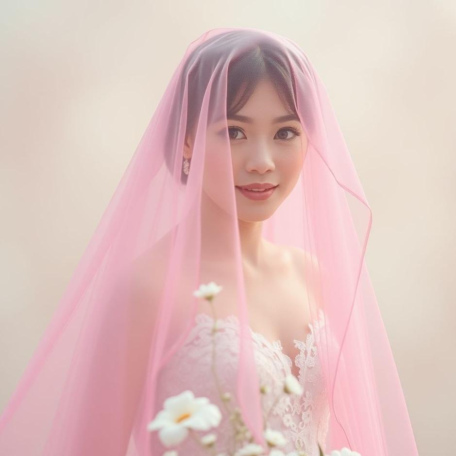 Dream : Wearing a pink veil in a dream