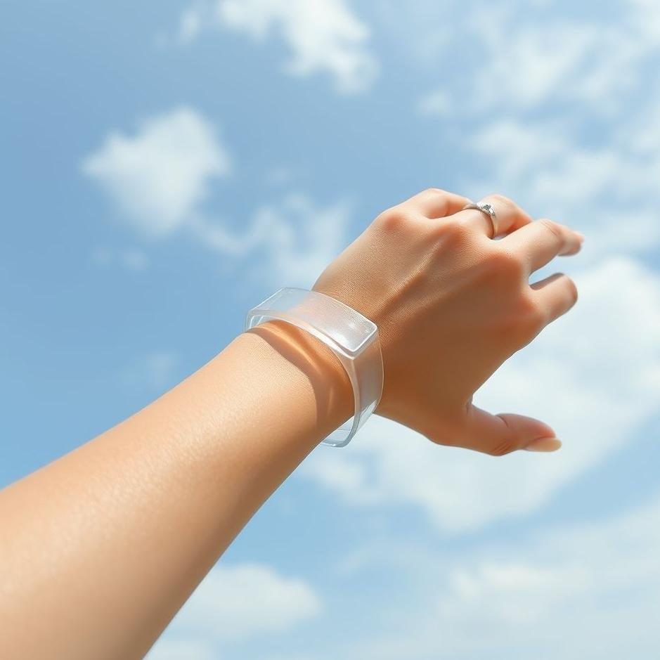 Dream : Wearing a plastic bracelet in a dream