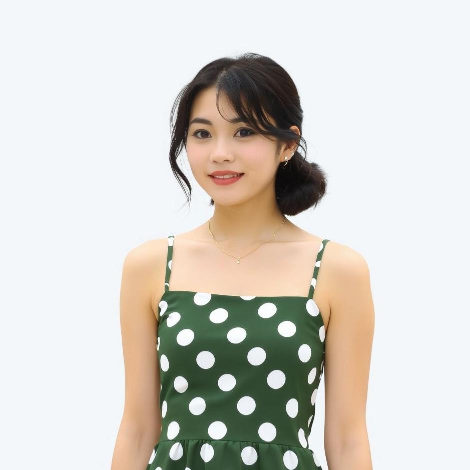Dream : Wearing a polka dot dress