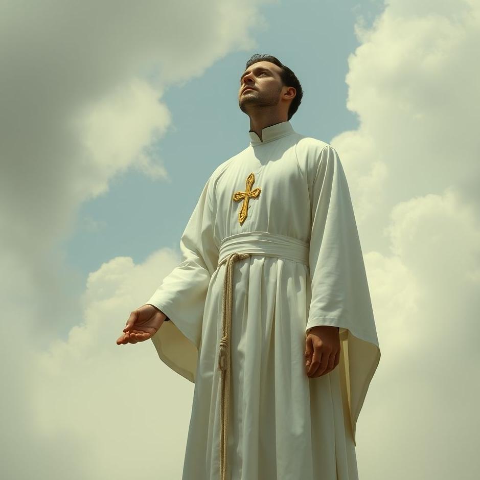 Dream : Wearing a priest's dress in a dream