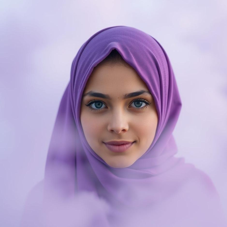 Dream : Wearing a purple headscarf in a dream