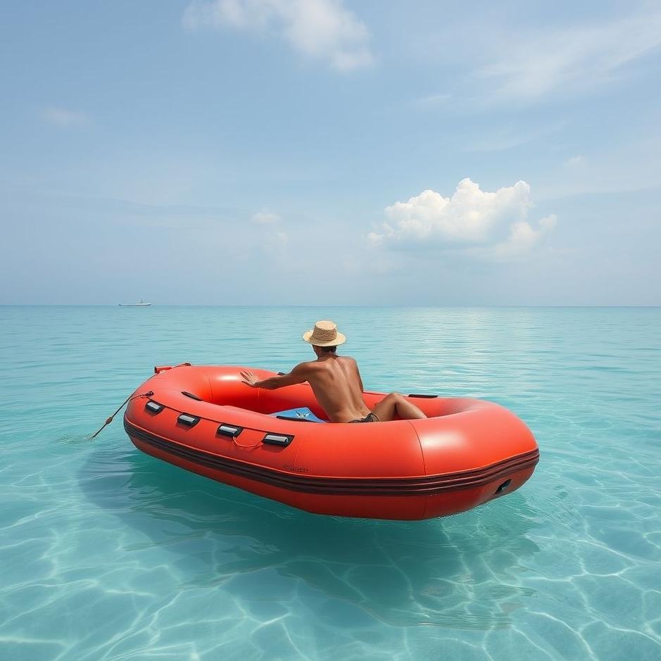 Dream : Wearing a red raft in a dream
