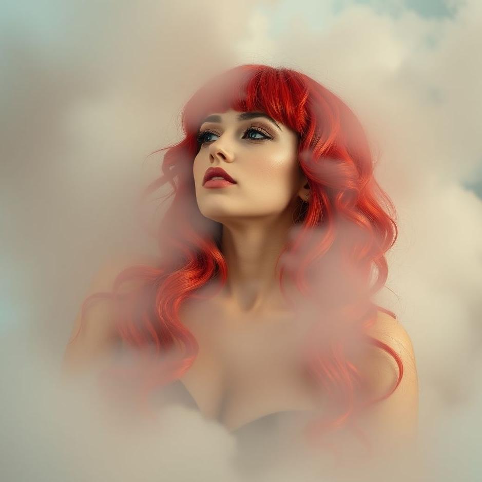 Dream : Wearing a red wig in a dream