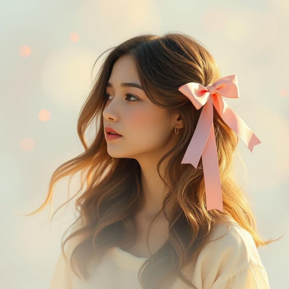 Dream : Wearing a ribbon in your hair in a dream