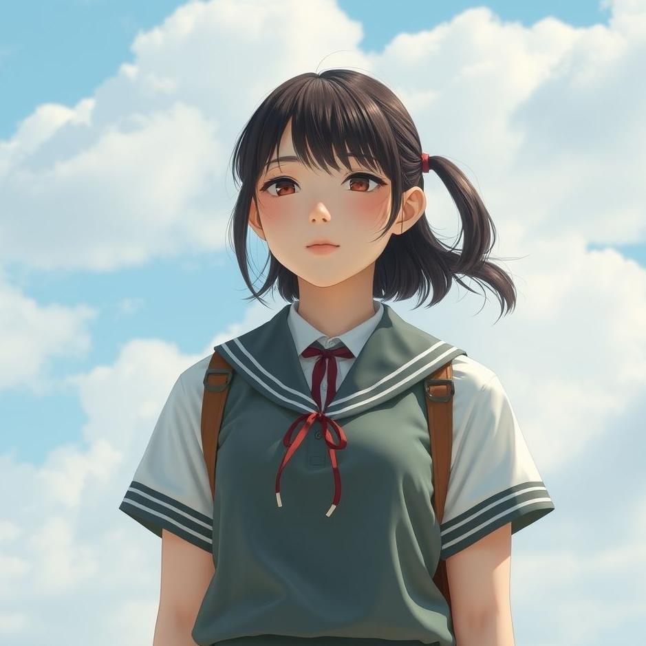 Dream : Wearing a school uniform in a dream
