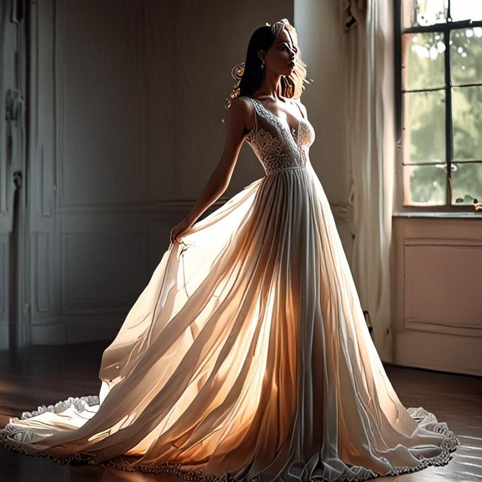 Dream : Wearing a see-through dress