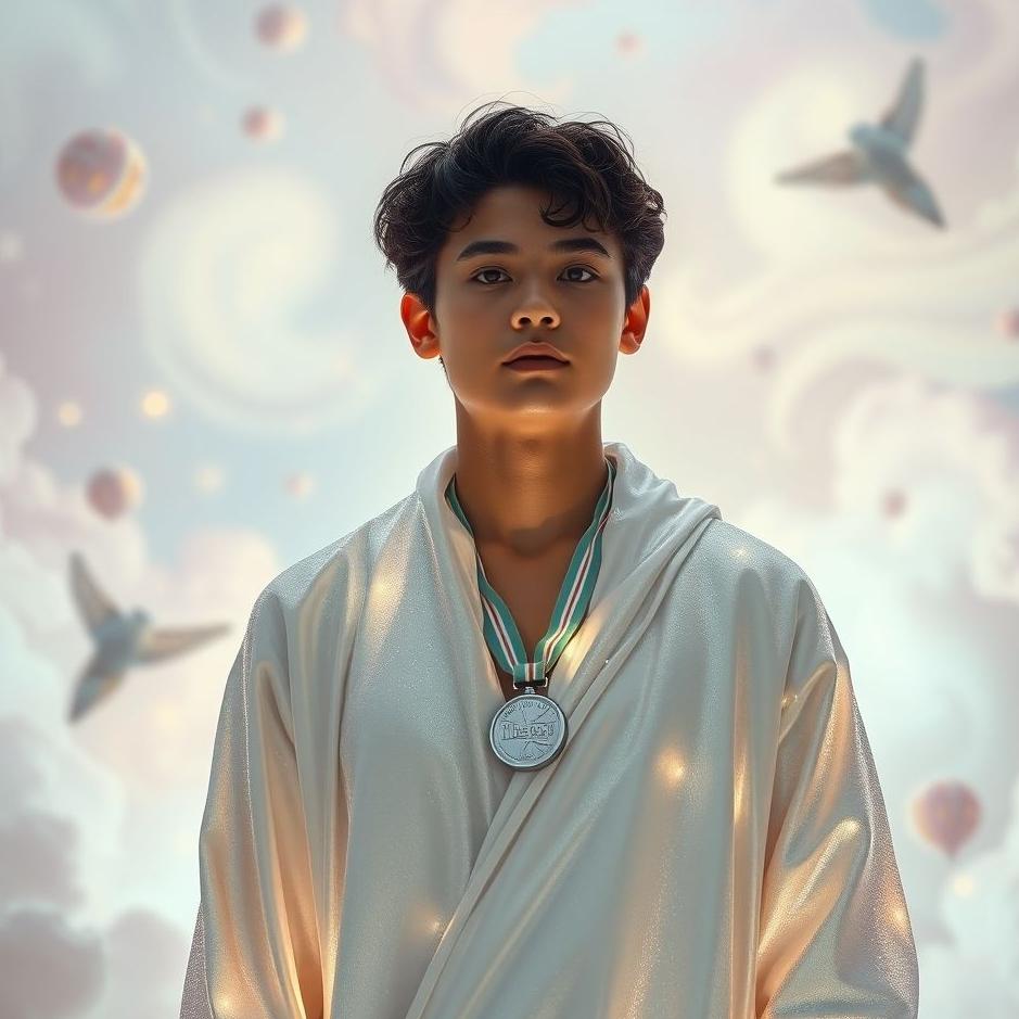 Dream : Wearing a silver medal in a dream