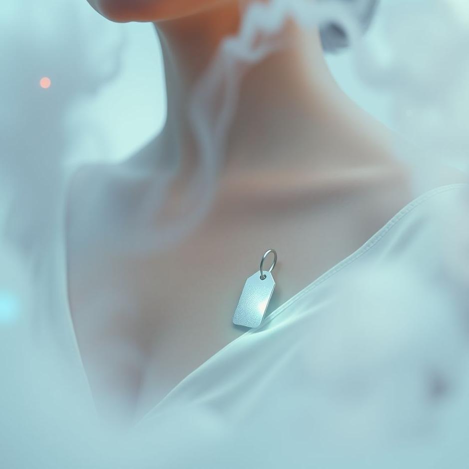 Dream : Wearing a silver tag in a dream