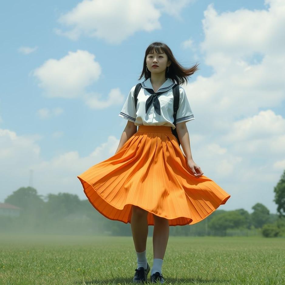 Dream : Wearing a skirt at school in a dream