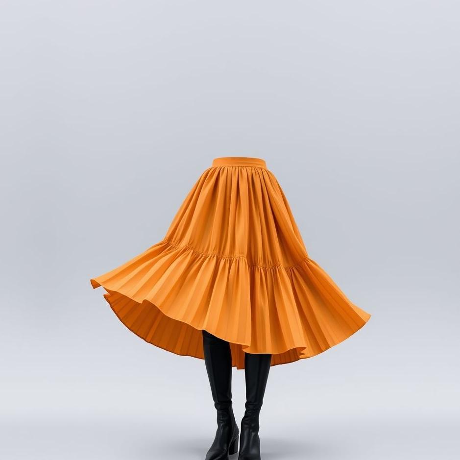 Dream : Wearing a skirt over pants