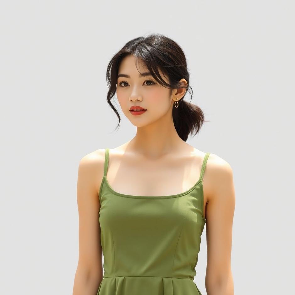 Dream : Wearing a sleeveless dress