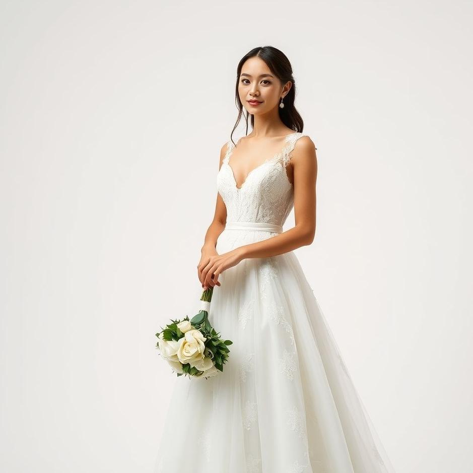 Dream : Wearing a small wedding dress