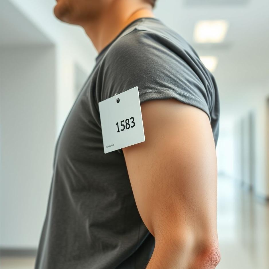 Dream : Wearing a tag on the arm