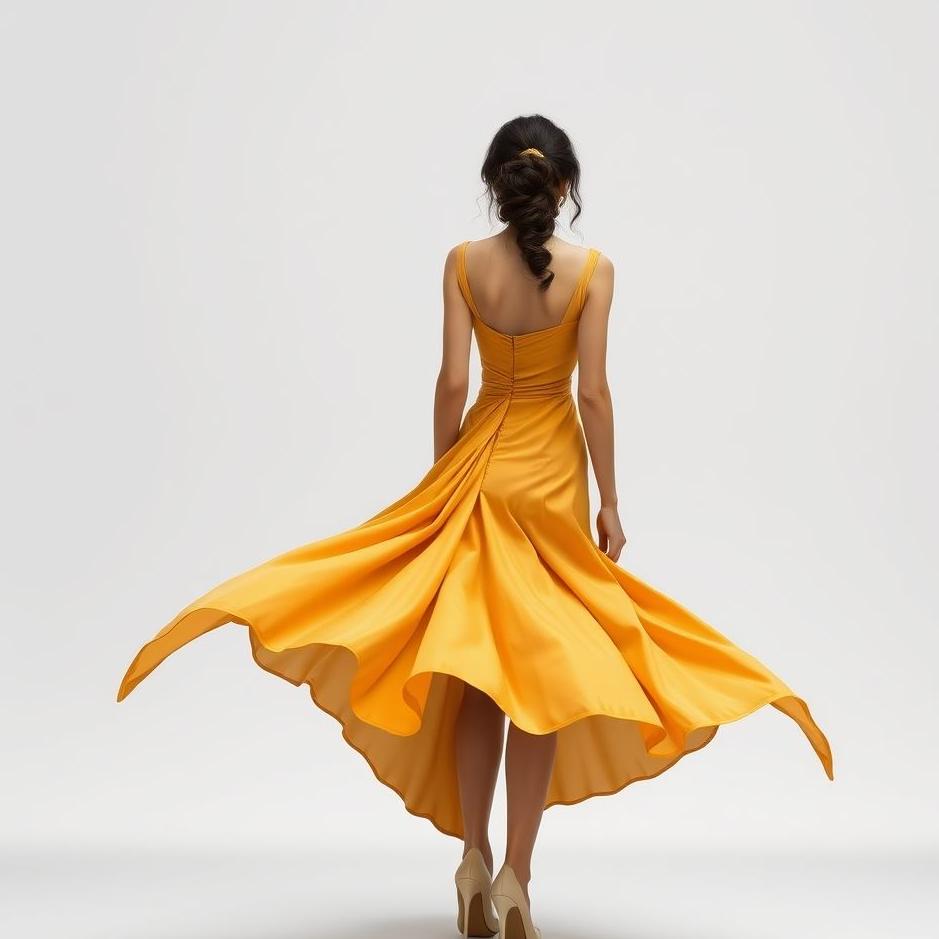 Dream : Wearing a tailed dress