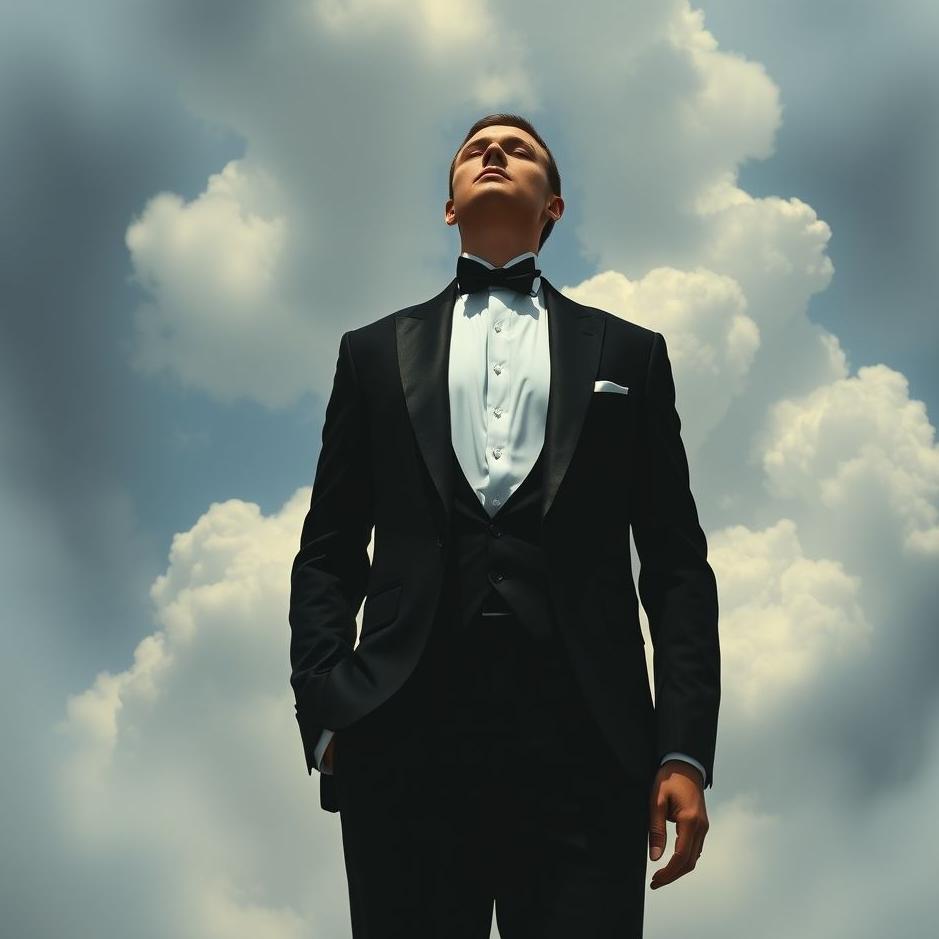 Dream : Wearing a tuxedo in a dream