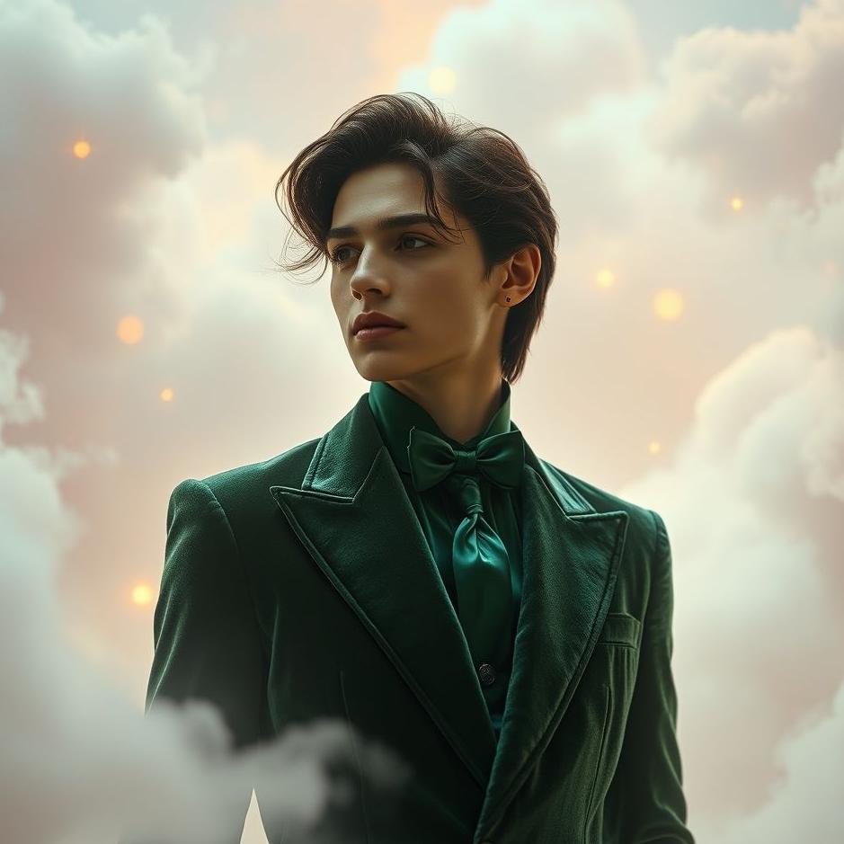 Dream : Wearing a velvet suit in a dream