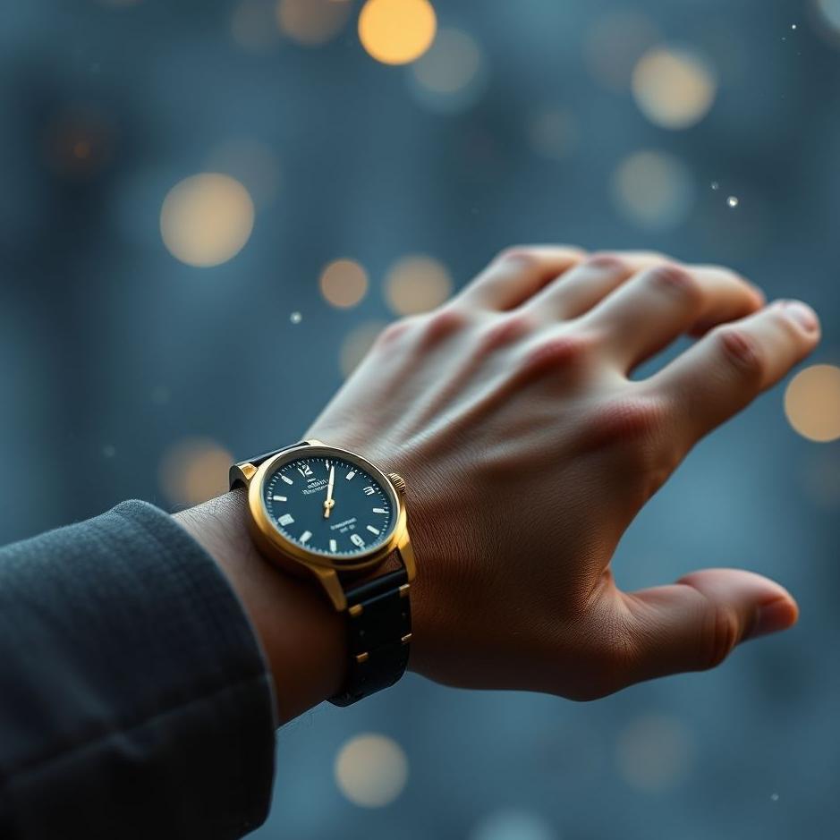 Dream : Wearing a watch as a gift in a dream