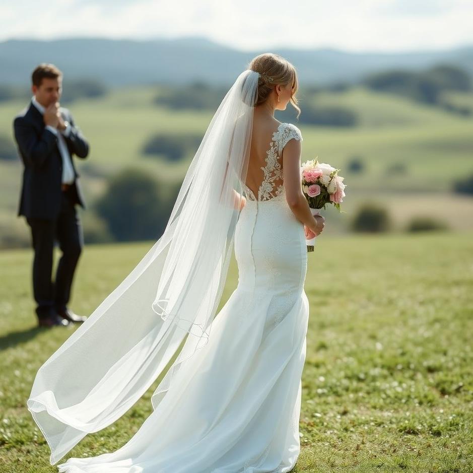 Dream : Wearing a wedding dress and going