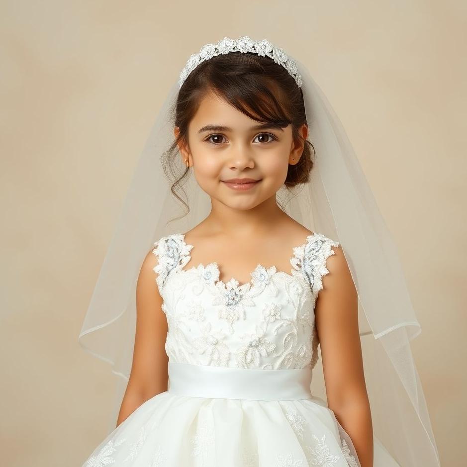 Dream : Wearing a wedding dress at a young age