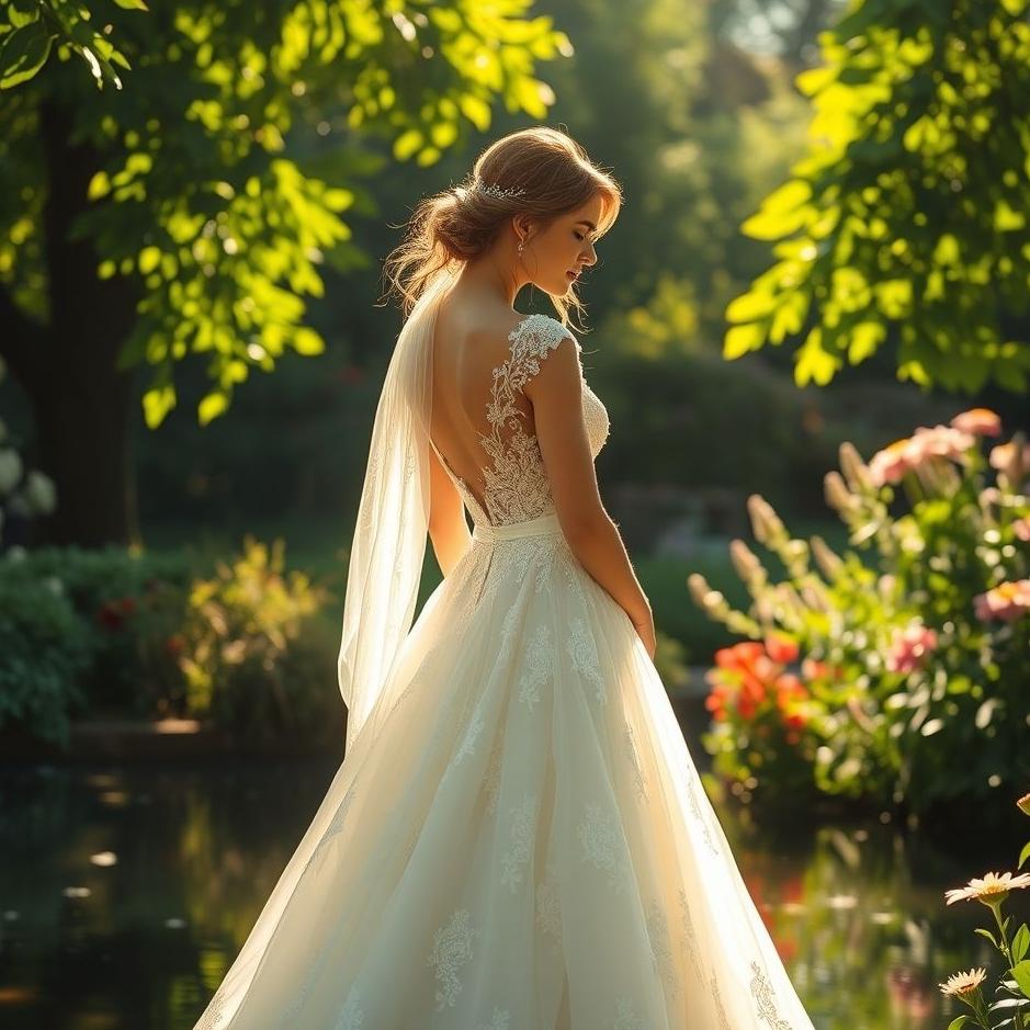Dream : Wearing a wedding dress without getting married