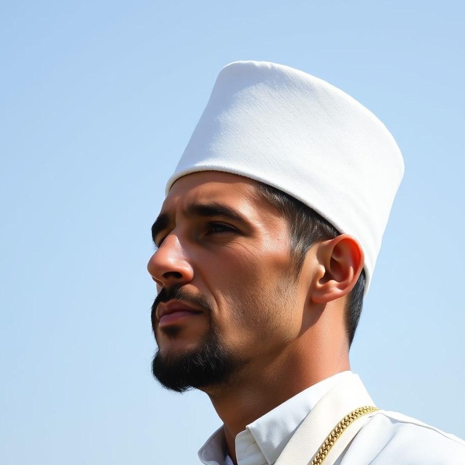 Dream Dictionary : Wearing a white fez on your head 