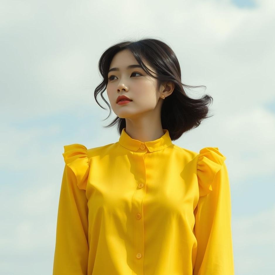 Dream : Wearing a yellow blouse in a dream