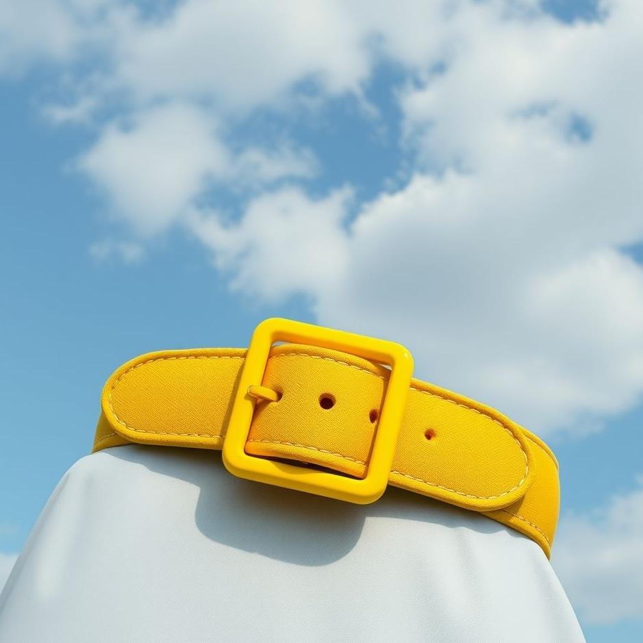 Dream : Wearing a yellow buckle in a dream