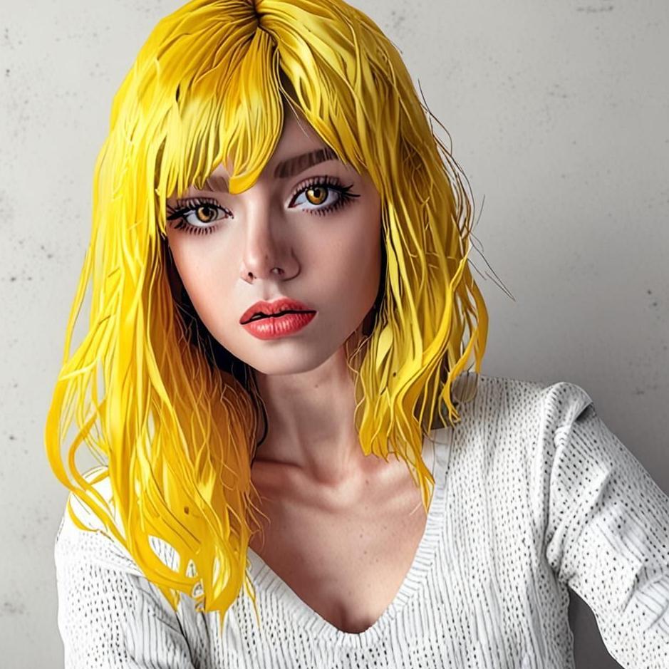 Dream : Wearing a yellow wig in your dream