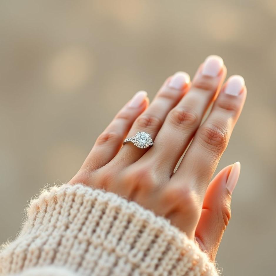 Dream : Wearing an engagement ring on your finger in a dream