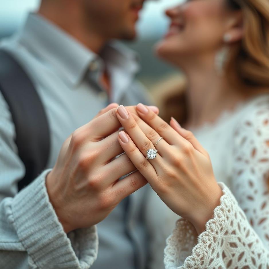 Dream : Wearing an engagement ring with your lover in a dream