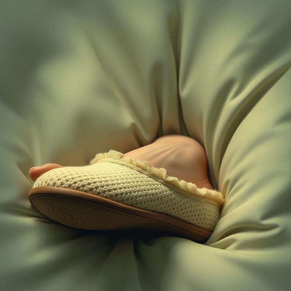 Dream : Wearing an old slipper in a dream