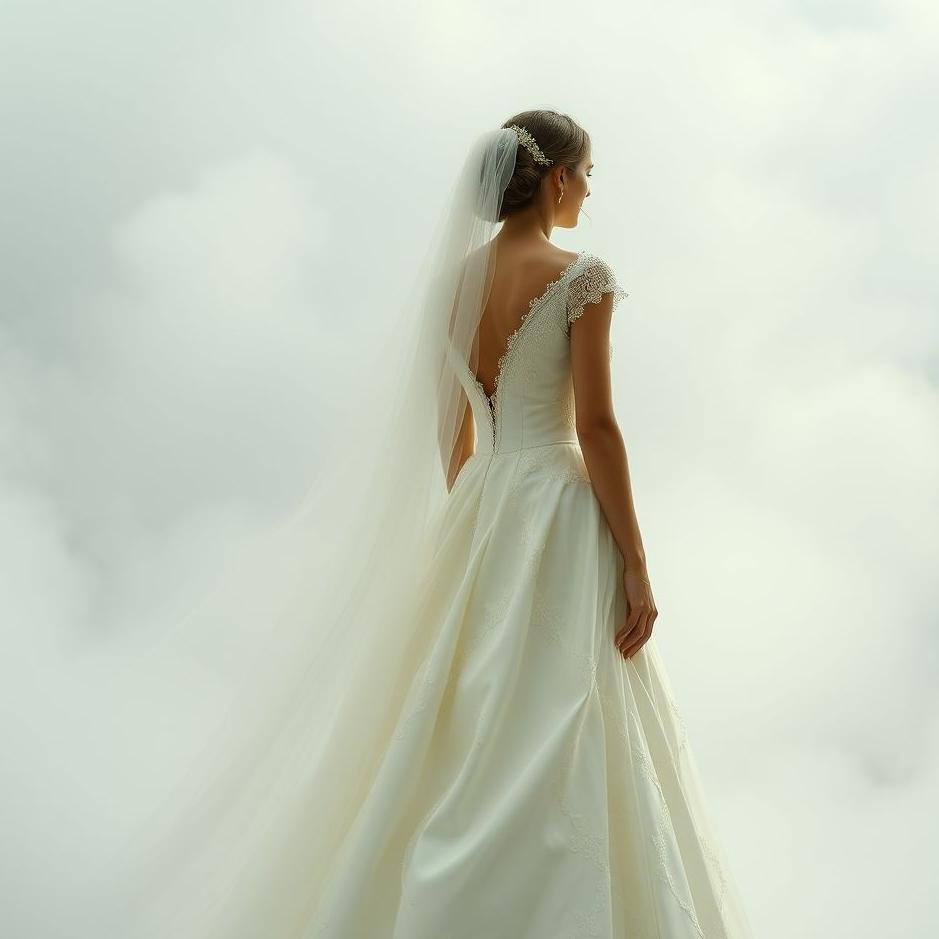 Dream : Wearing an old wedding dress in a dream