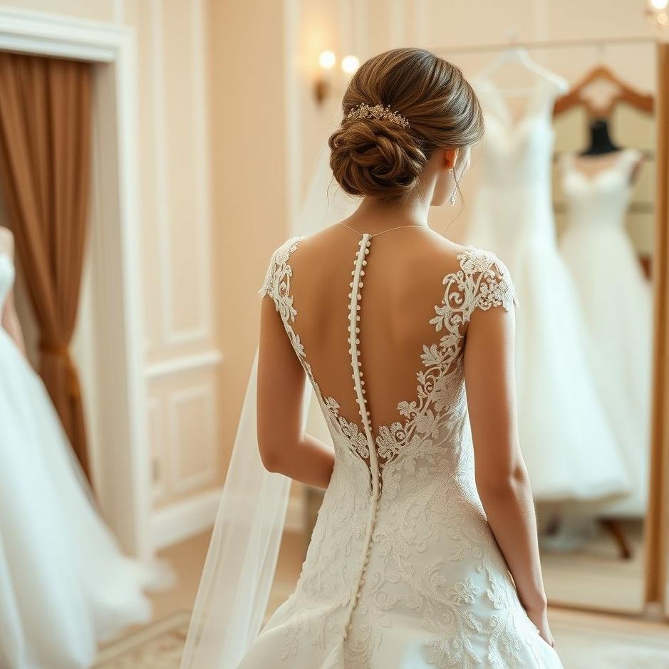 Dream : Wearing and seeing a wedding dress