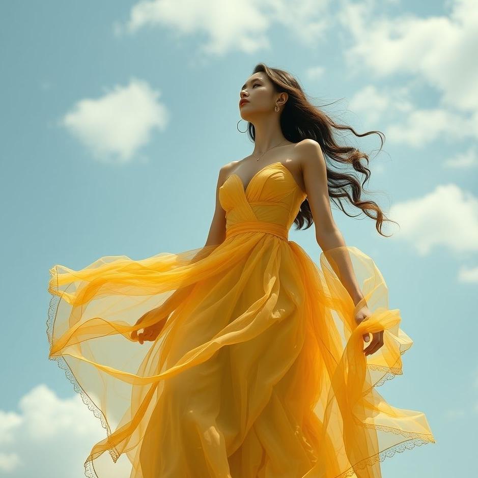 Dream : Wearing beautiful clothes in a dream