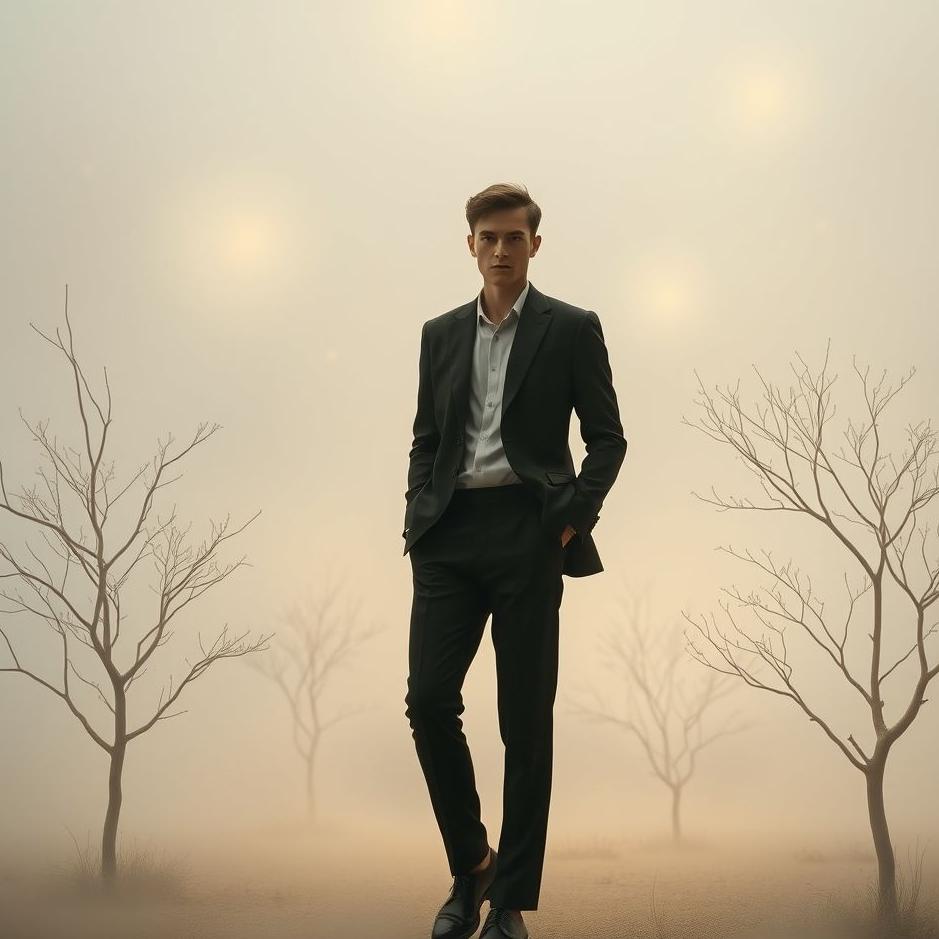 Dream : Wearing black pants and jacket in a dream