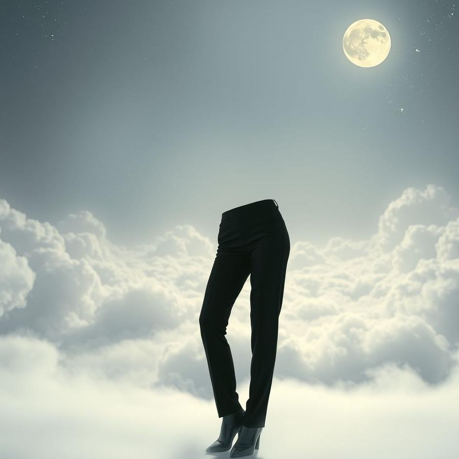 Dream : Wearing black pants in a dream