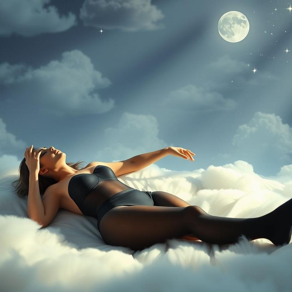 Dream : Wearing black stockings in a dream