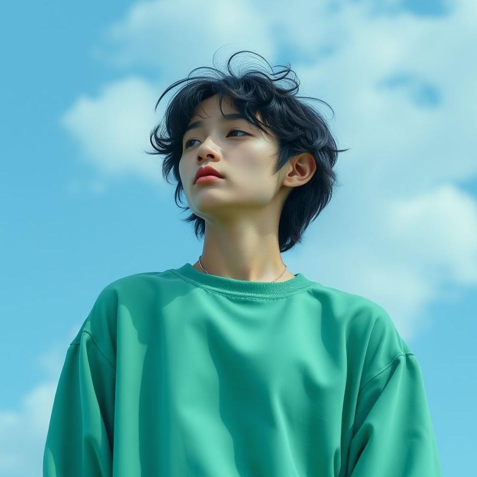 Dream : Wearing blue and green clothes in a dream