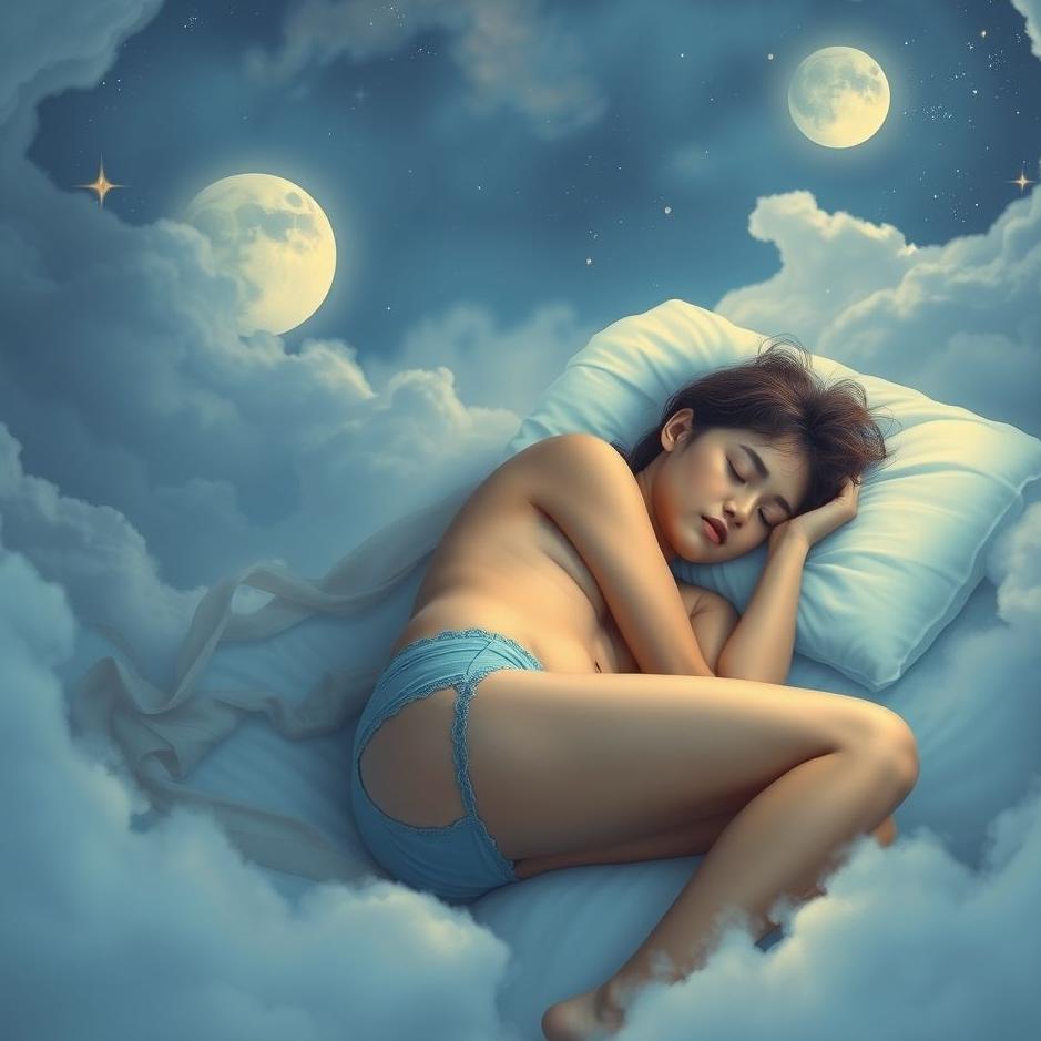 Dream : Wearing blue underwear in a dream