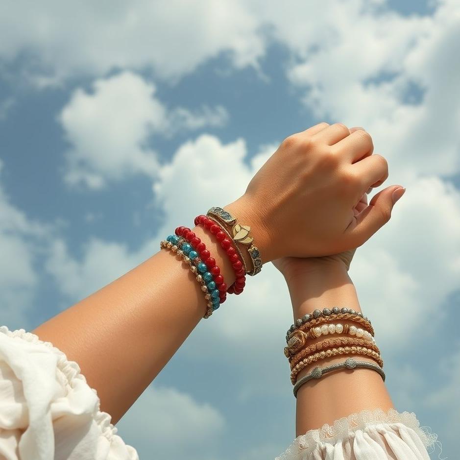Dream : Wearing bracelets in the dream