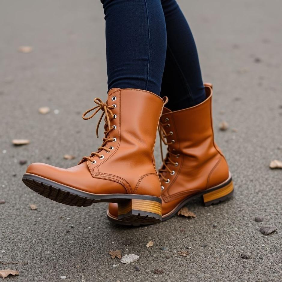 Dream : Wearing brown boots