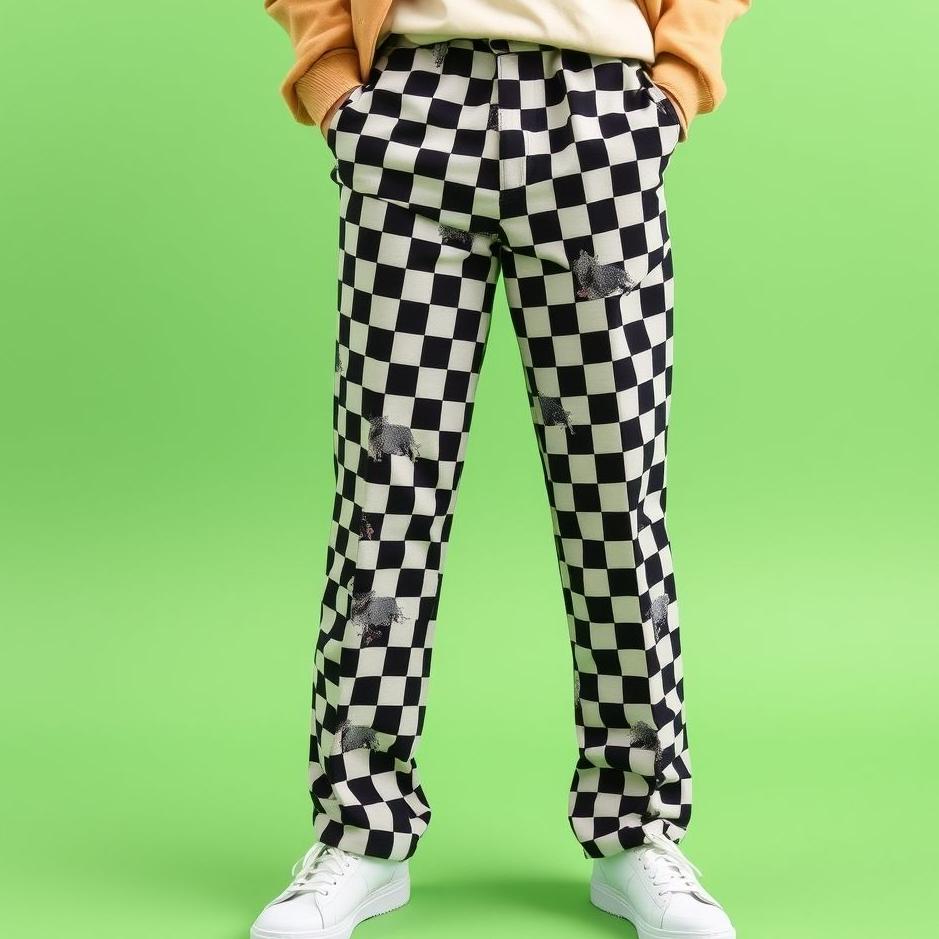 Dream : Wearing checkered pants