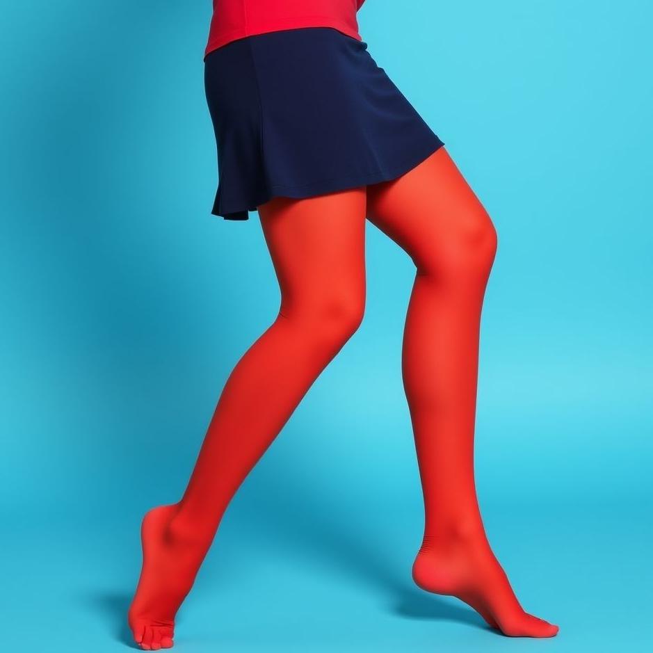 Dream : Wearing colored tights