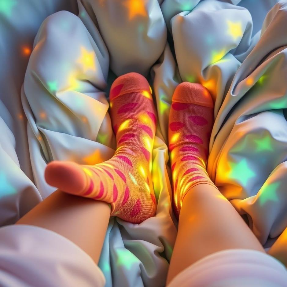 Dream : Wearing crazy socks in a dream