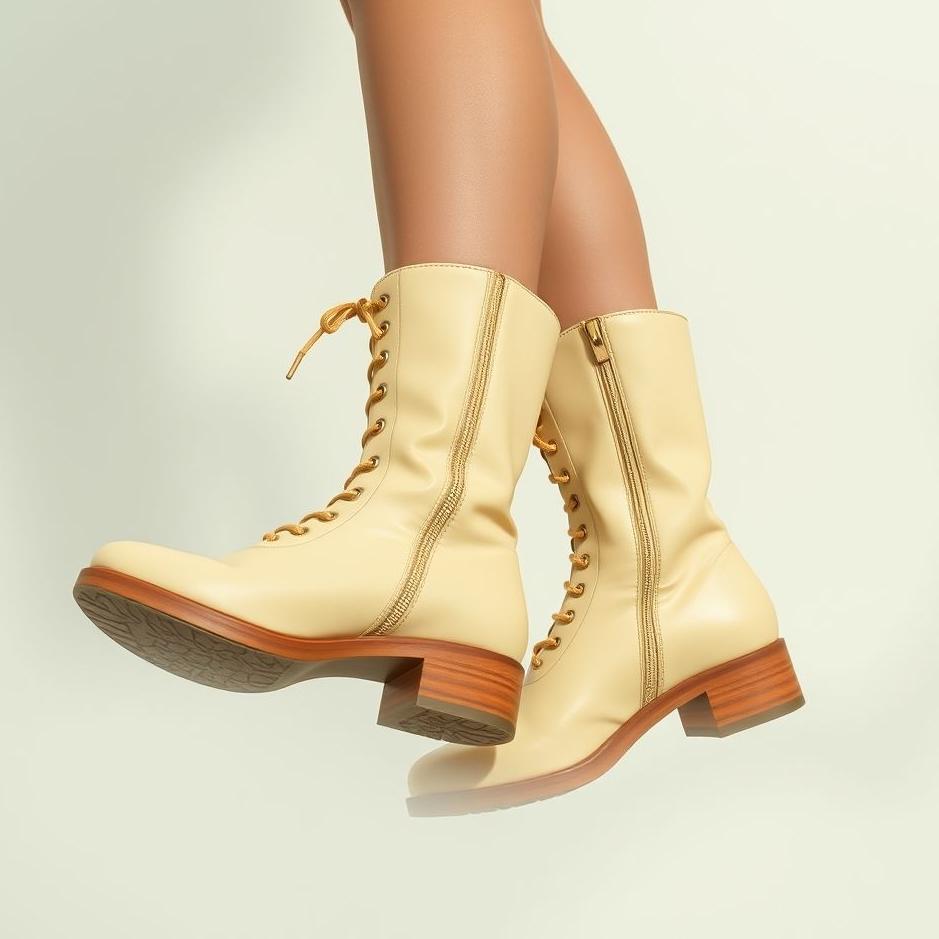 Dream Dictionary : Wearing cream-colored boots in a dream