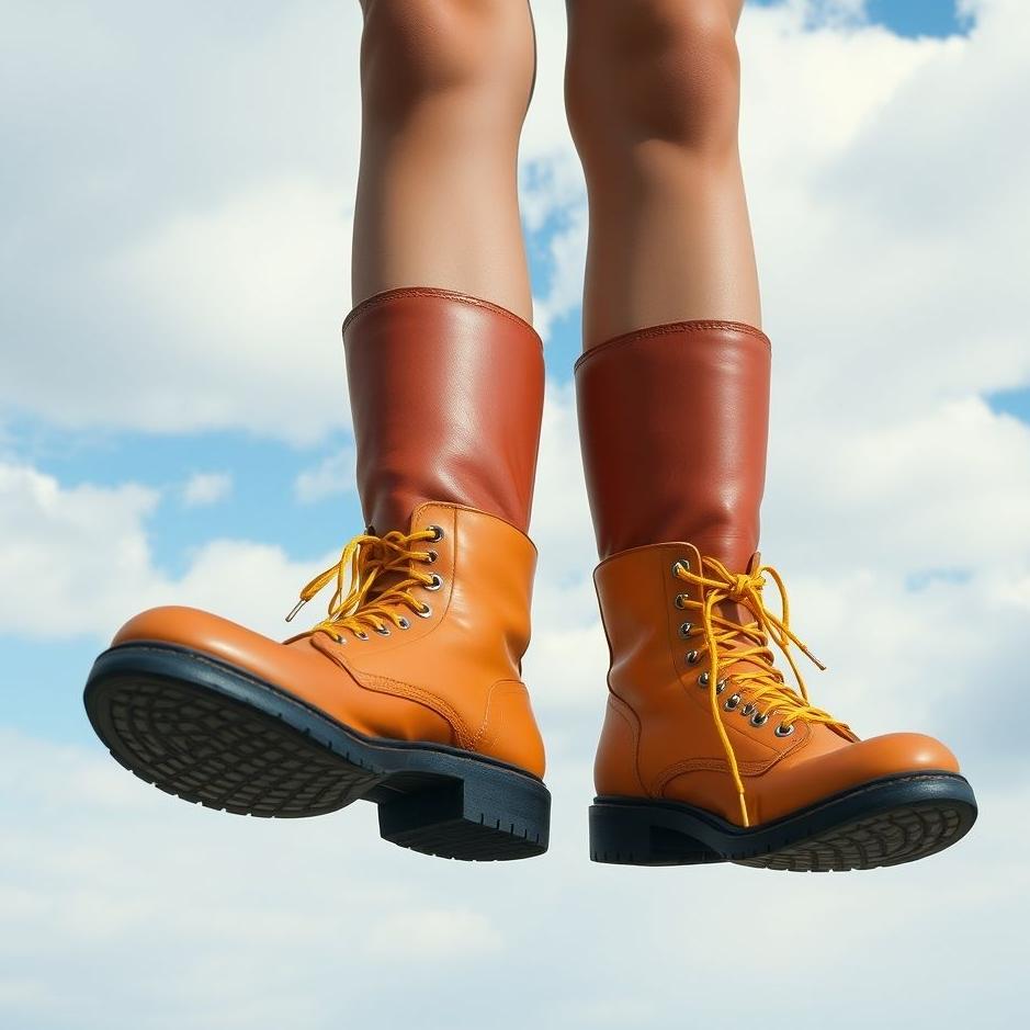 Dream : Wearing different boots in a dream