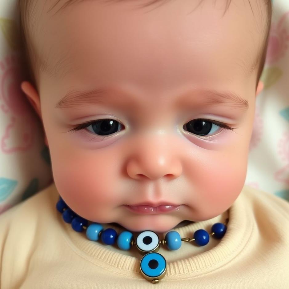 Dream Dictionary : Wearing evil eye beads on baby